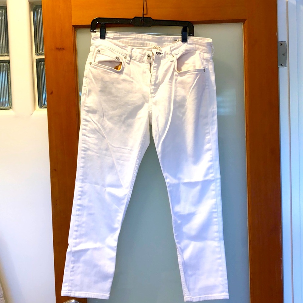 Rag & Bone White Denim Dre.